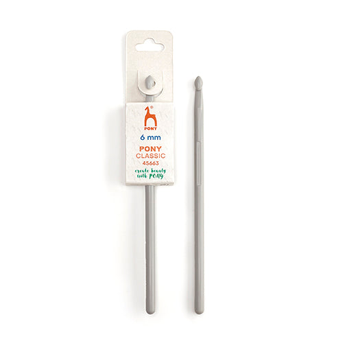 Pony - Plastic Crochet Hooks - 15 cm long