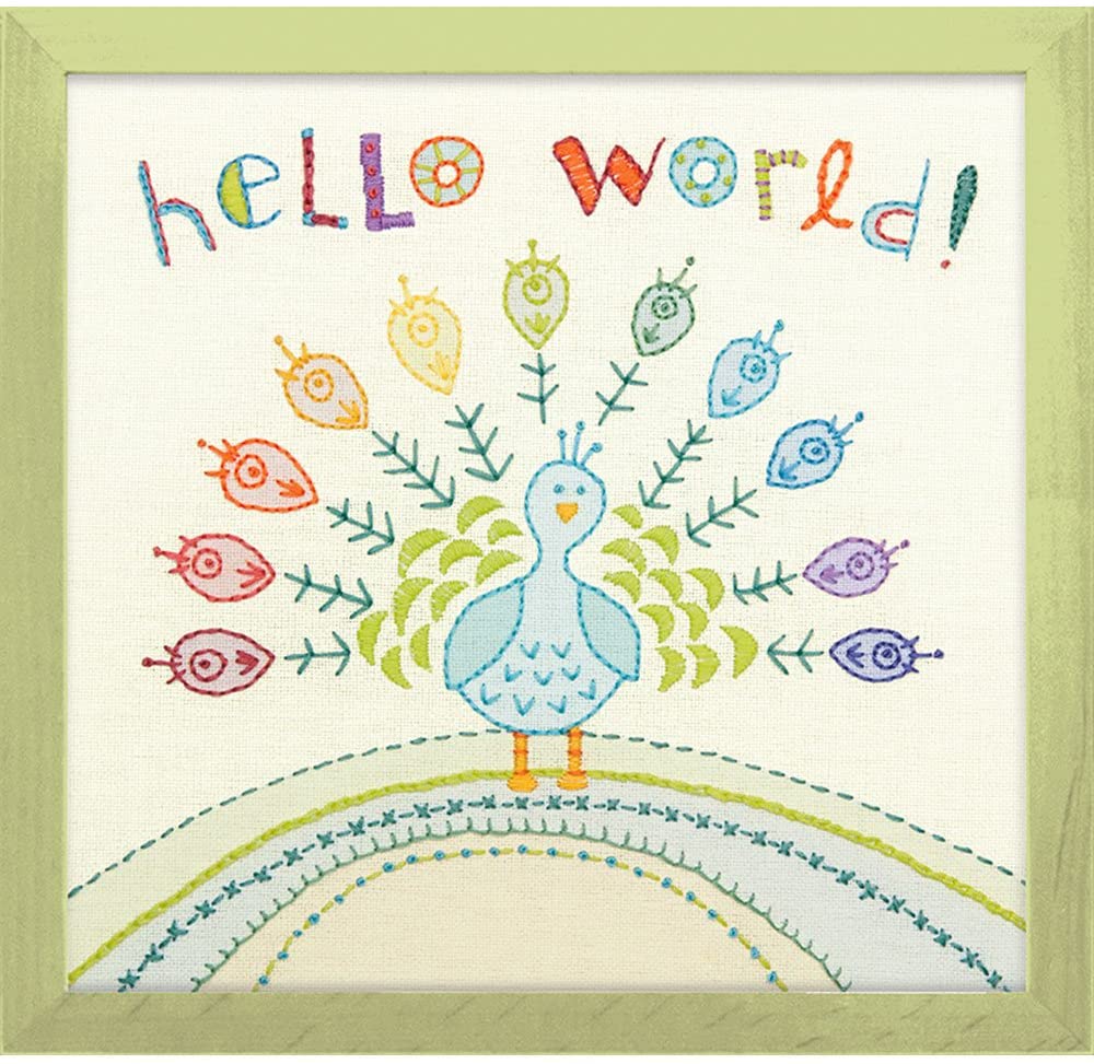 Dimensions Embroidery Kit - Hello World