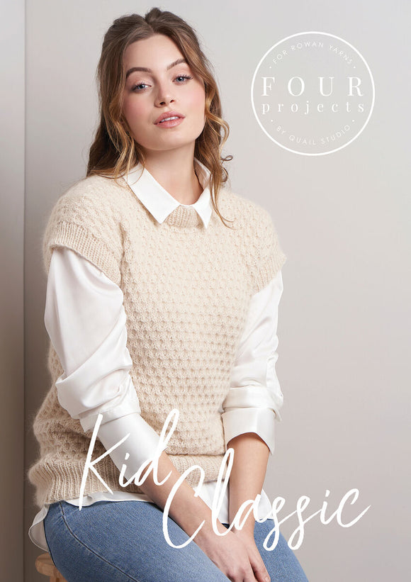 Rowan Knitting Patterns - Four Projects in Kid Classic by Quail Studio