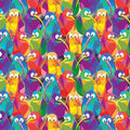 Kiwi Chaos - a riot of colourful Kiwi Birds!