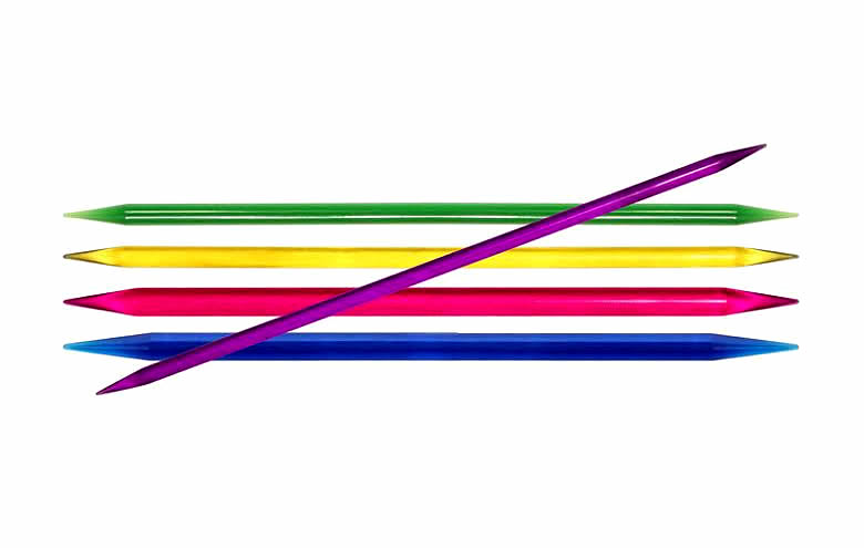 Knitpro - Trendz Double Pointed Knitting Needles - 15 cm & 20 cm