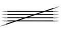 Knitpro - Karbonz Double Pointed Knitting Needles - 15 cm & 20 cm