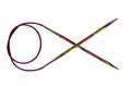 Knitpro Symfonie fixed circular knitting needle on a white background