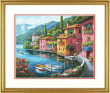 Dimensions Gold Collection Counted Cross Stitch Kit - Lakeside Village