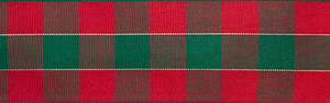 Berisfords Merriment Christmas / Tartan ribbon in 3 widths