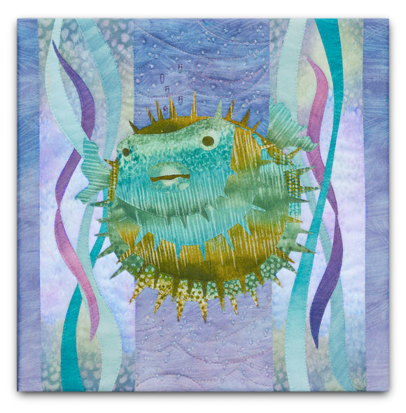 McKenna Ryan Mini Quilt Patterns - Koo Koo Puff the Pufferfish