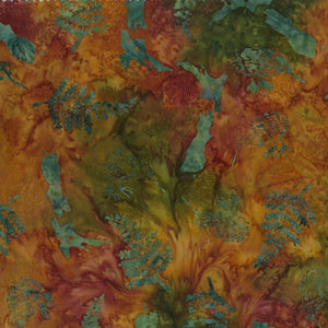 Map Fern & Kiwi - Copper colour