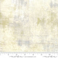 Grunge quilt fabric in creams and off-white with a metallic overlay 