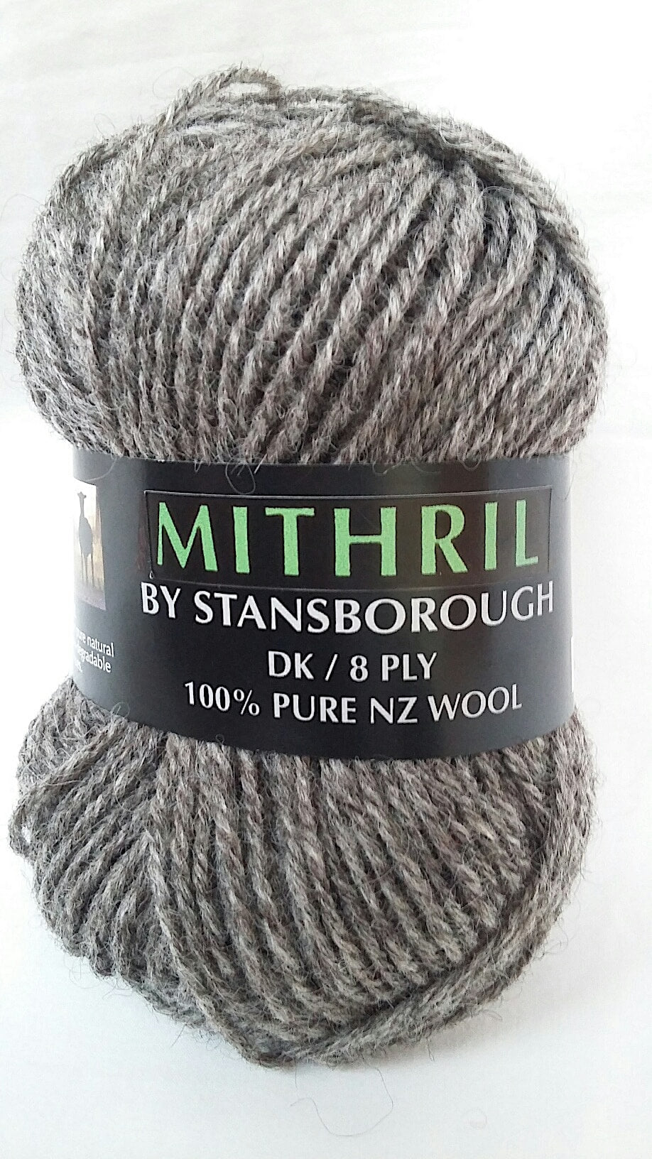 Stansborough Grey - "Mithril" TM 8-ply