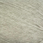 Close-up of a ball of New Zealand possum-blend Oatmeal / Naturally coloured yarn