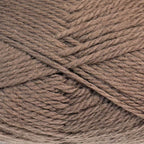 Close up sample of New Zealand Merino Yarn in Acorn Medium Brown