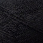 Close up sample of New Zealand Merino Yarn in Black