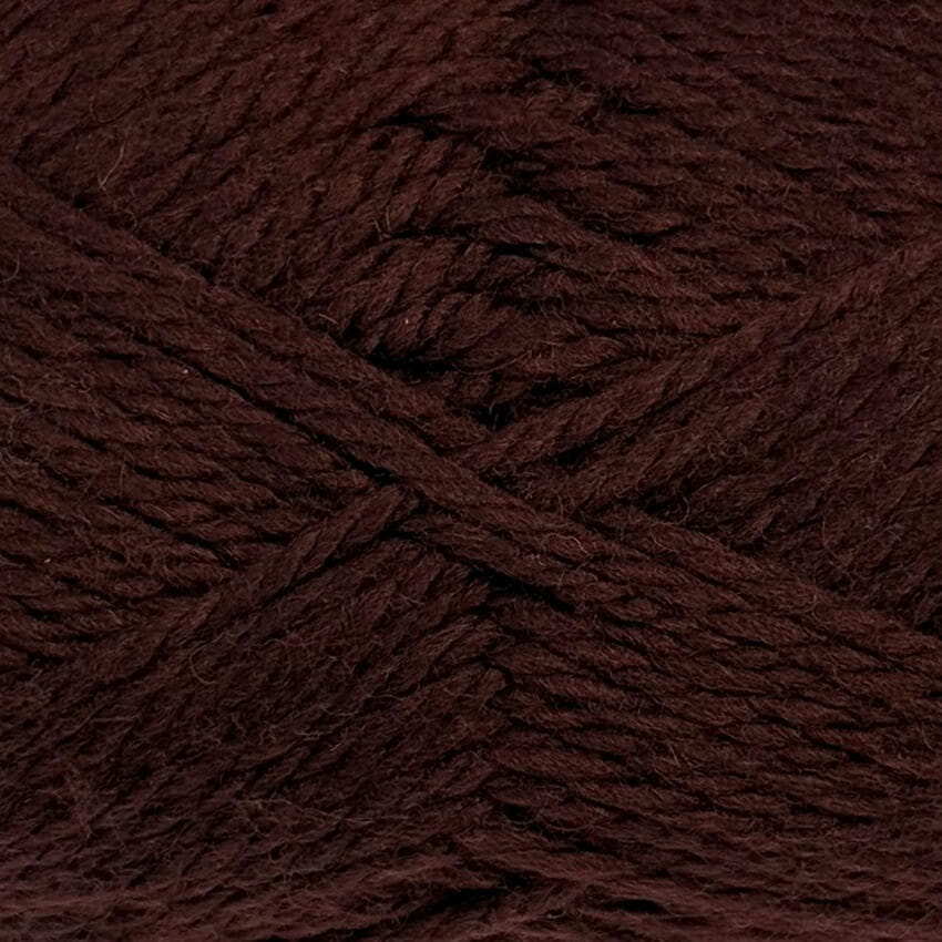 Close up sample of New Zealand Merino Yarn in Burgundy