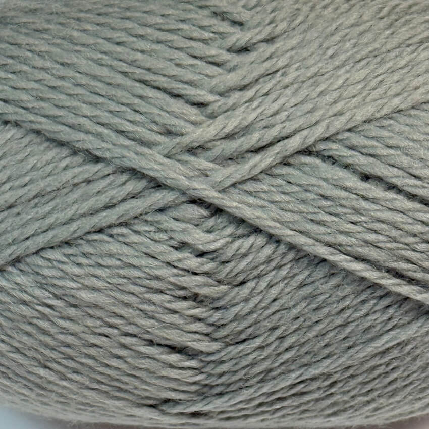 Close up sample of New Zealand Merino Yarn in Sage