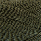 New Zealand made skein of Forest Green possum merino alpaca acrylic yarn made for socks, baby clothing and hard wearing sweaters and clothing. 
