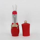 Lipstick Pin Cushion in Red or Black