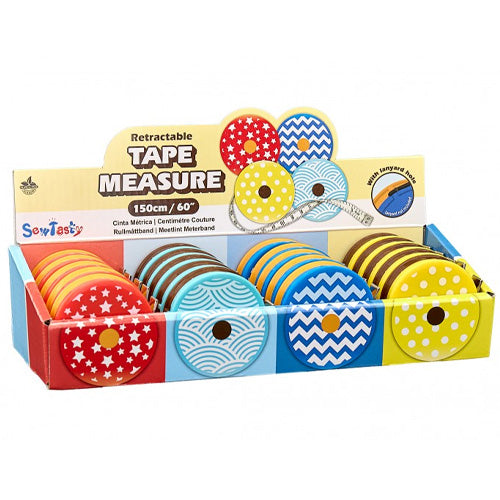 Sew Tasty Retractable Tape Measure - 1.5 metres / 60 inches