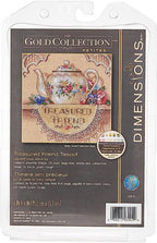 Dimensions Gold Collection Petites Counted Cross Stitch Kit - Treasured Friend Teapot
