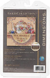 Dimensions Gold Collection Petites Counted Cross Stitch Kit - Treasured Friend Teapot