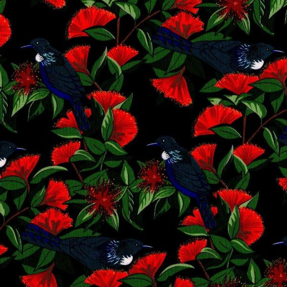 Tui and Pohutukawa on Navy