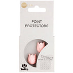 Tulip point protectors size small in pastel pink