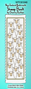 CraftCo Cross-stitch bookmark kit - Sheep Flock