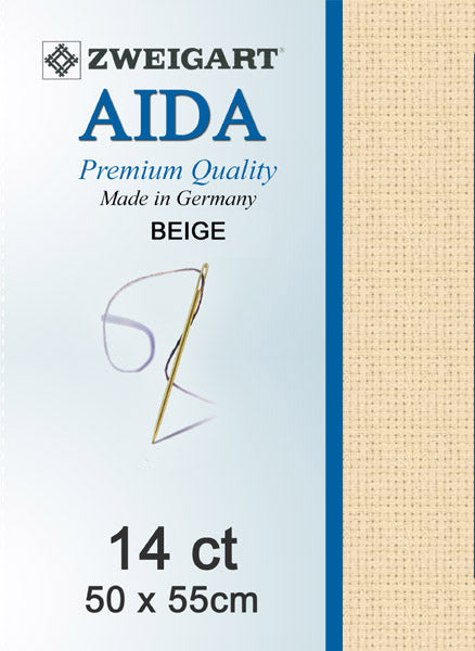 Zweigart Aida 16ct - Navy 50 x 55cm Zweigart Aida 16ct - Navy 50 x 55cm