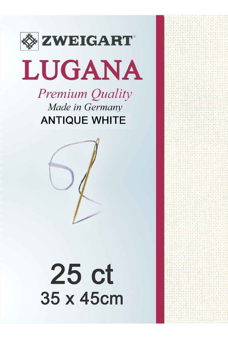 Zweigart Lugana 25ct - Antique White Zweigart Lugana 25ct - Antique White