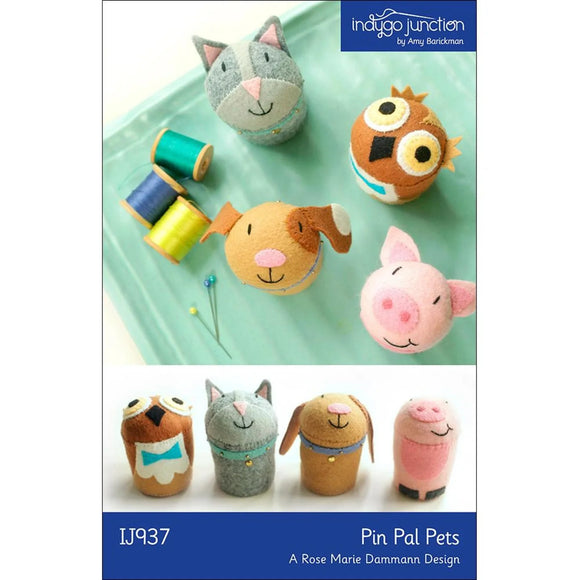 Indygo Junction Sewing Patterns - Pin Pal Pets