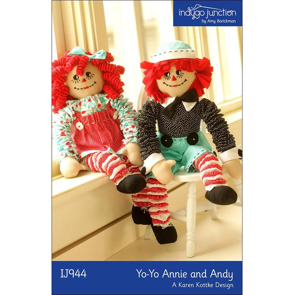 indygo Junction Sewing Patterns - Yo-Yo Annie and Andy