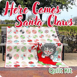 Urban Chiks Kitty Christmas for Moda - Kitties in Christmas Stockings in Cheeky Colourway