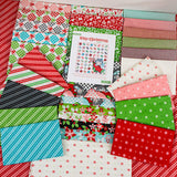 Urban Chiks Kitty Christmas for Moda - 'Here Comes Santa Claws' Quilt Kit