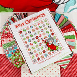 Urban Chiks Kitty Christmas for Moda - 'Here Comes Santa Claws' Quilt Kit