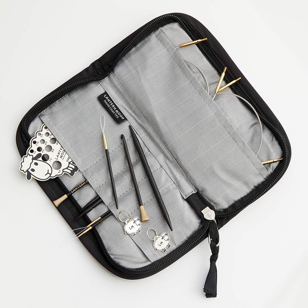 Knitpro Storage - Lantern Moon Ajrak Knit-Aid Storage Case for all your misc bits!