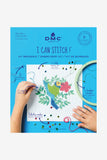 DMC I Can Stitch It Kit for Children & Learners - Hummingbird Tapestry Kit (includes hoop!)