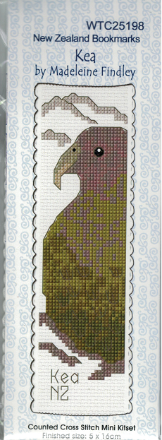 CraftCo Cross-stitch bookmark kit - Kea