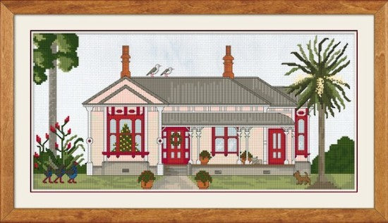 CraftCo Cross-stitch kit - Christmas at the Villa