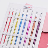 Knitpro - Zing Crochet Hook Set - Set of 9 hooks in popular sizes in a sturdy fabric storage case