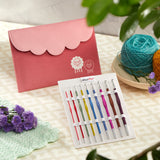 Knitpro - Zing Crochet Hook Set - Set of 9 hooks in popular sizes in a sturdy fabric storage case