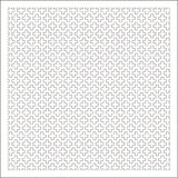 Daruma - Pre-printed Sashiko Fabric in Cross Stitch design on White Background
