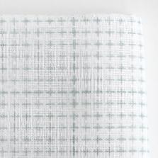 Daruma - Sashiko Fabric with Pre-printed Grid - white