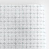 Daruma - Sashiko Fabric with Pre-printed Grid - white