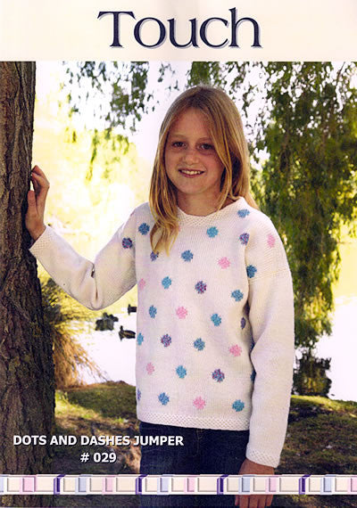 Touch Knitting Pattern 29 - Dots and Dashes Jumper