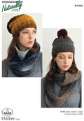 Naturally Knitting Pattern N1496 - Two Adult Hats in 12-ply / Aran weight