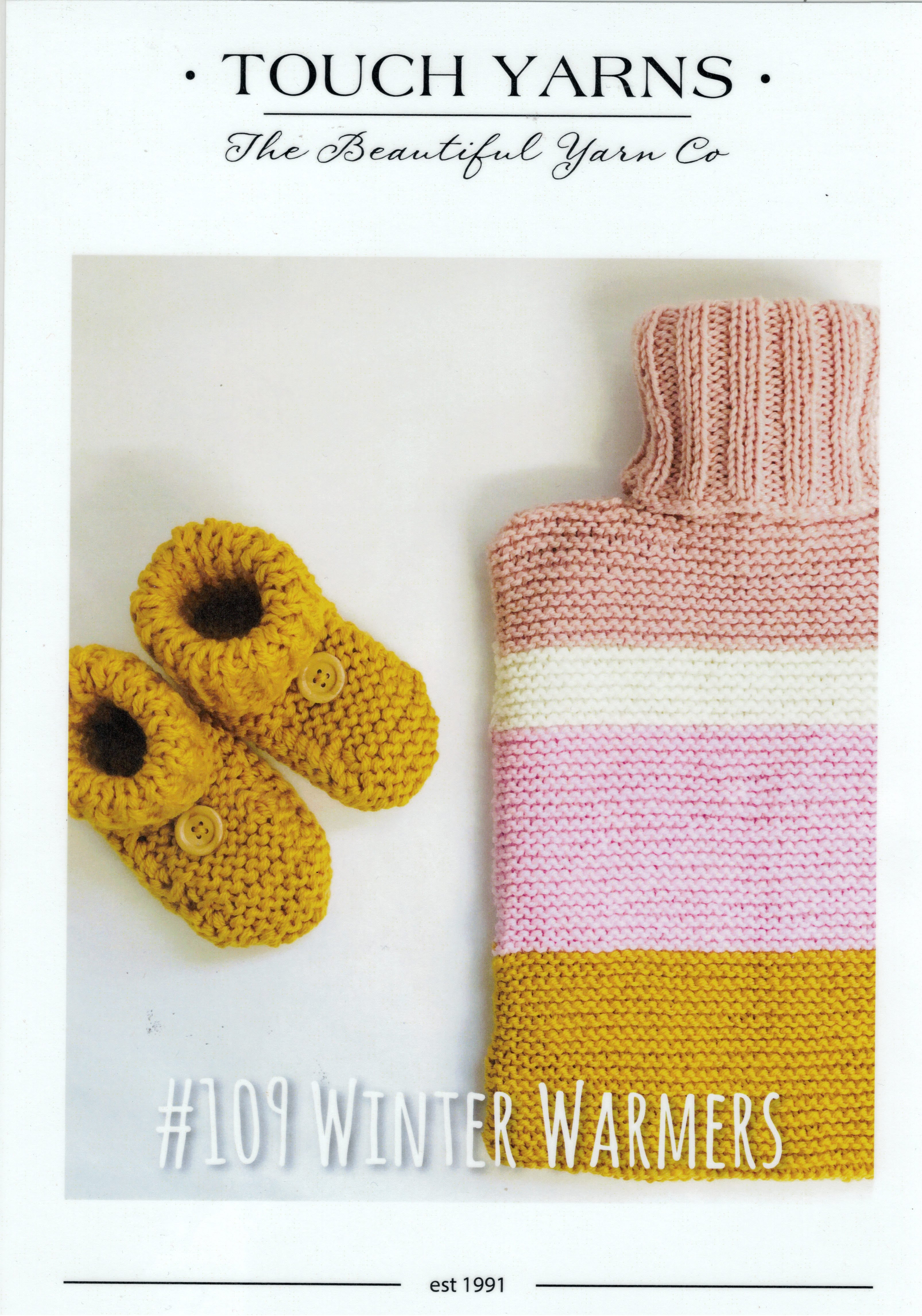 Touch Knitting Pattern - 109 Winter Warmers in 8-Ply / DK