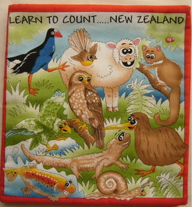 New Zealand 1-2-3 Learn to Count Panel Book (90 x 105 cm)