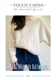 Touch Knitting Pattern - 135 Batwing Mohair Pullover in 12-Ply Brushed Yarn