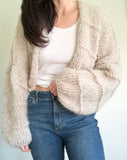 Touch Knitting Pattern - 137 Betty Mohair Jacket in 12-Ply Brushed Yarn