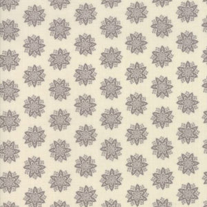 French General Fleur De Noel Collection - Anemone in Pearl and French Grey