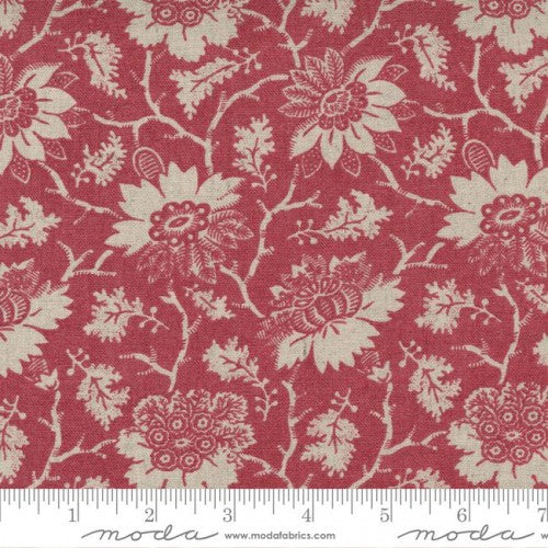 French General La Vie Boheme Collection - Mochi Linen in French Red